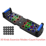 22/30 Folding Modes Push-Up Board at Home Push up Exercise Abdominal Muscle Enhancement Chest Training Sport Fitness Equipment