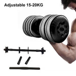 Water Filled Dumbbells Adjustable Weight 20KG Max