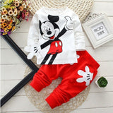 Kids Long Sleeve T-shirt Tops And Pants Outfit