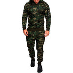 Camouflage Jacket And Pant Set Tracksuit