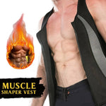 Men's Slim Body Shaper Neoprene Sweat Vest Sauna Suit
