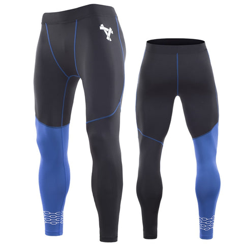 Men's Fleece Thermal Padded Bicycle Outdoor Sports Tights