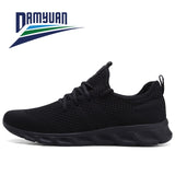 Men Comfortable Breathable Non-leather Lightweight Running Gym Shoes