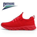 Men Comfortable Breathable Non-leather Lightweight Running Gym Shoes