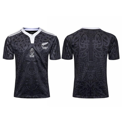 Men's Elastic Cuff Rugby T-shirt Sportswear